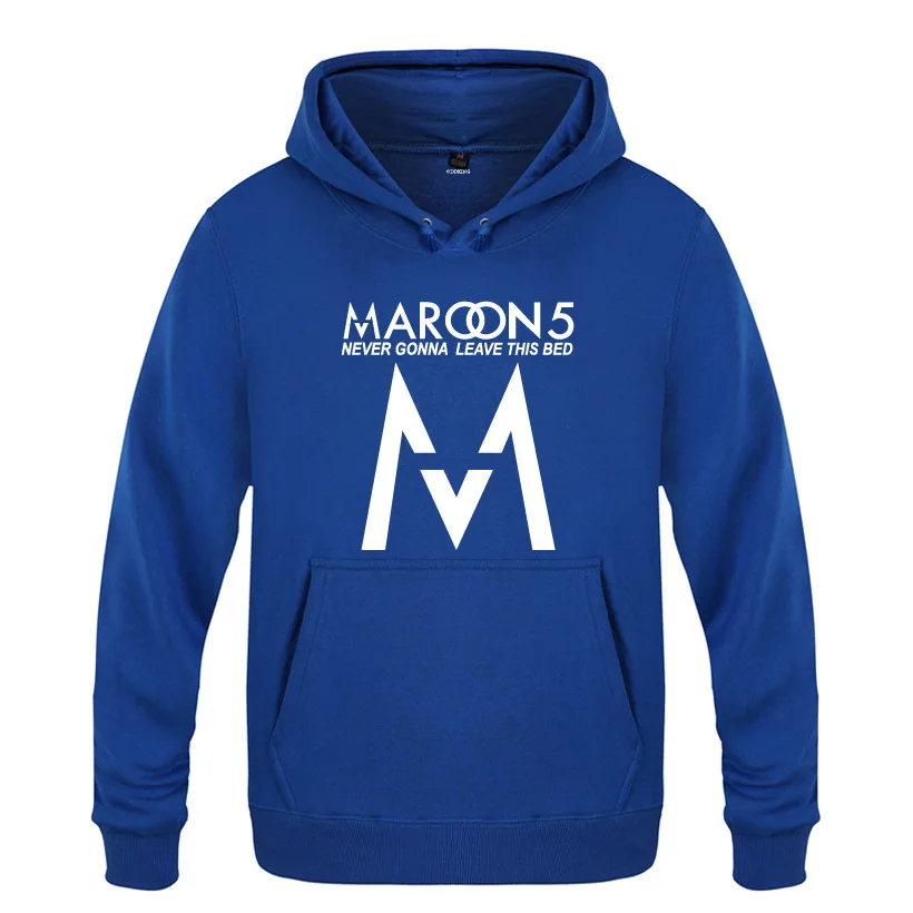 Рок-группы Maroon 5 толстовки для мужчин в стиле хип-хоп флисовый пуловер с длинными