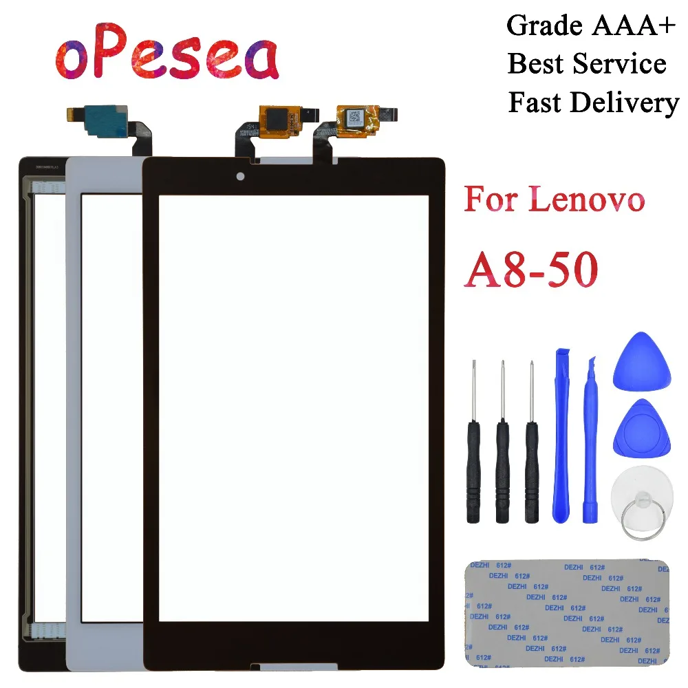 OPesea 8 0 ''для Lenovo Tab 2 A8-50 A8-50F новый планшет сенсорный экран дигитайзер передняя