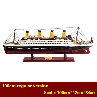 100cm regular versio Деревянные модели кораблей Титаник Модель лампы СВЕТОДИОДНЫЕ Деревянные корабельные комплекты моделей 55 см масштабные лодки Voyager Модель моделирования инструменты Хобби Diy игрушка - Цвет: 100cm regular versio