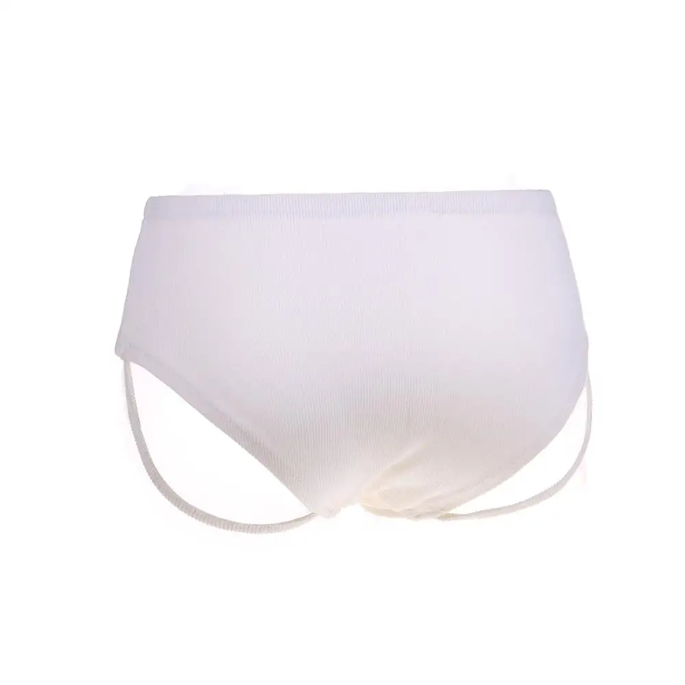 Mid Waist Сексуальные женские ребро ткань средняя талия/Высокая талия трусики брифы. Женские шорты Стринги Нижнее белье. Трусики танга. 6 цветов - Цвет: Mid Waist