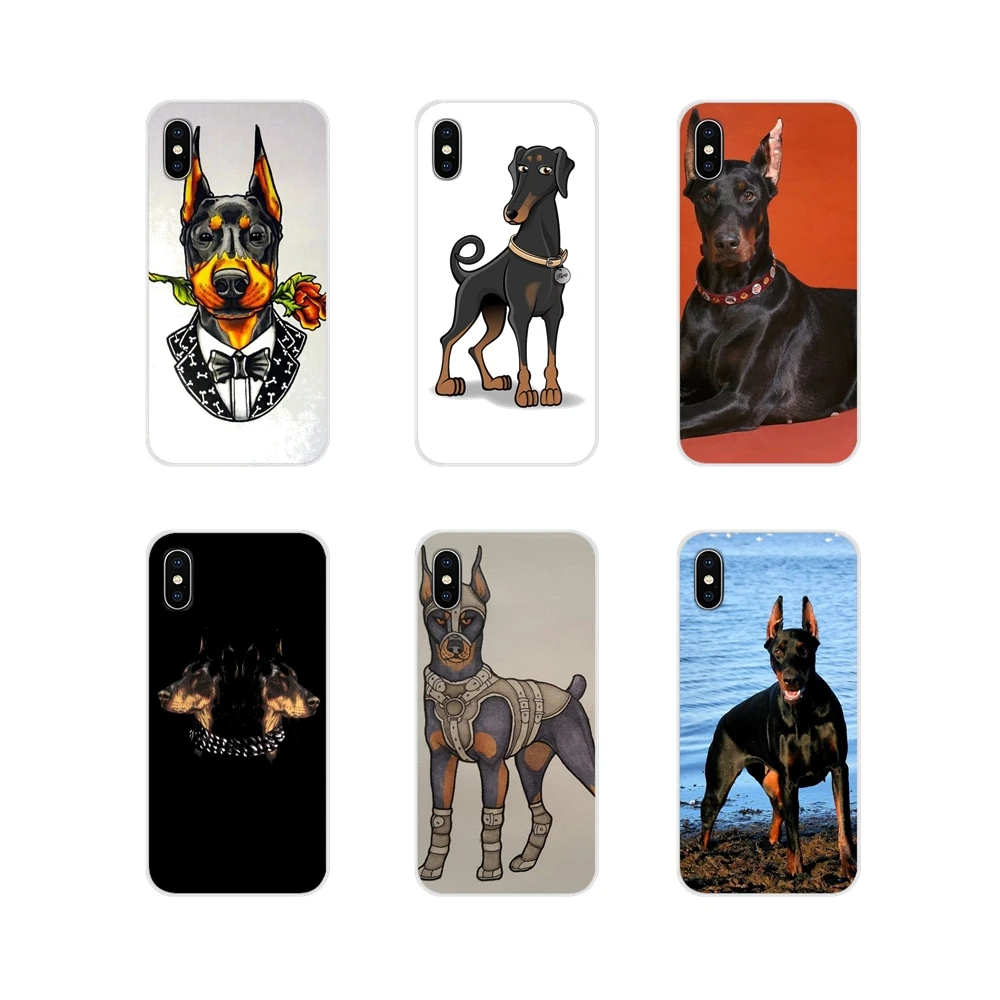 Прозрачный чехол из ТПУ для Samsung Galaxy S3 S4 S5 Mini S6 S7 Edge S8 S9 S10 Lite Plus Note 4 5 8 9 funny Dachshund