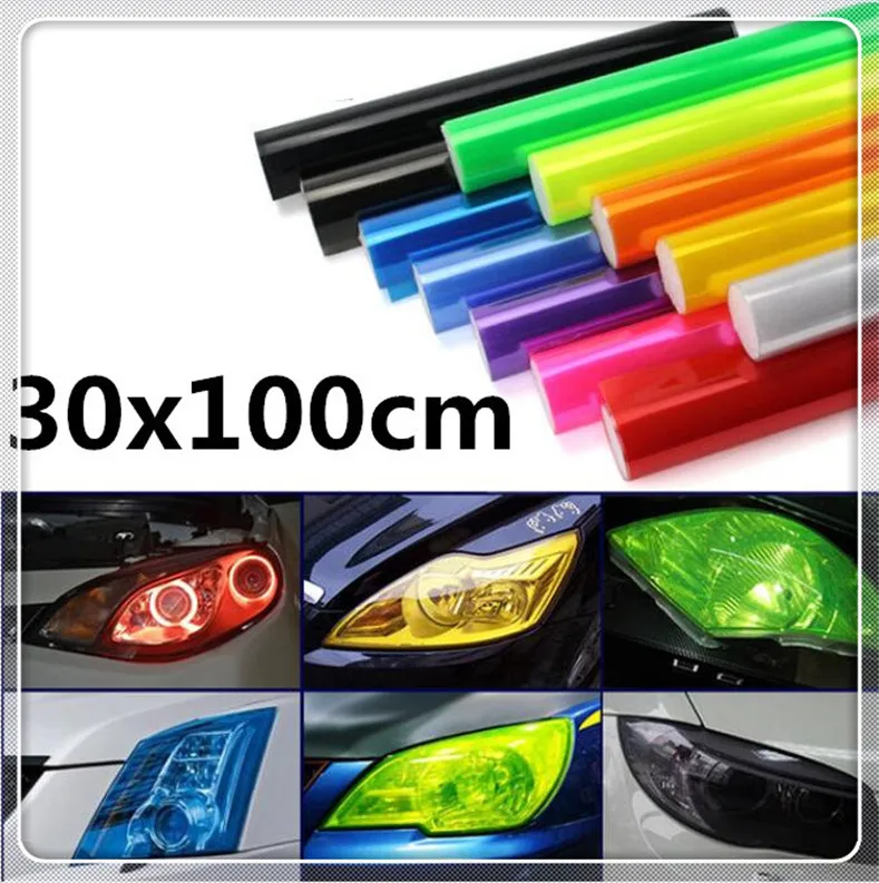30x100 Car headLight Vinyl Film Sticker Decal for Lexus LF-FC LF-C2 GX LF-NX ES350 LFA LF-LC LF-CC IS LX GS LF-SA RX | Автомобили и