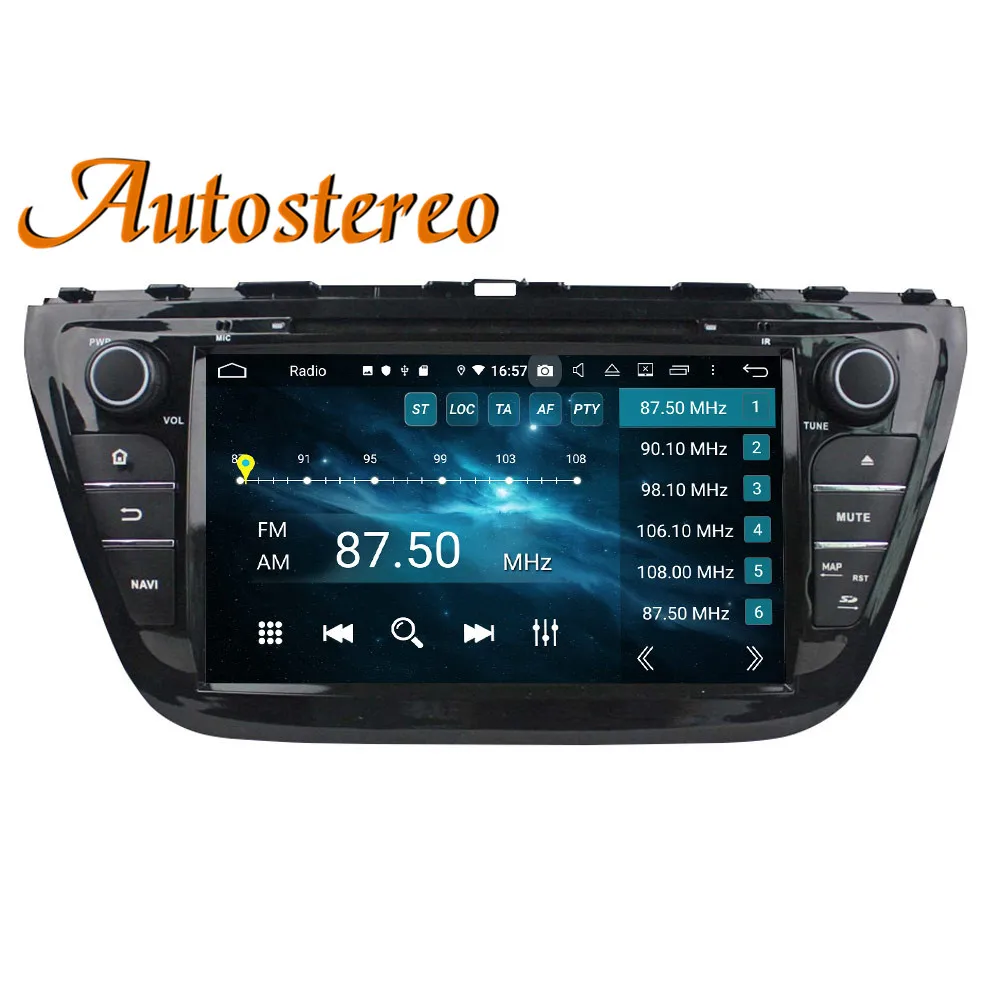 Max 64 ГБ Android 9 Автомобильный gps навигатор для Suzuki SX4/S Cross+ мультимедийный автомобильный dvd-плеер головное устройство радио магнитофон стерео