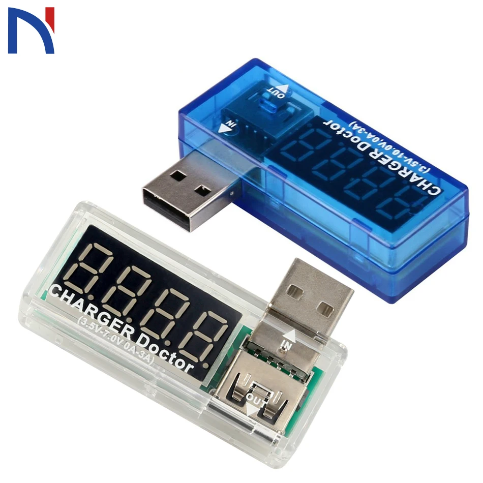 Мини USB тестер зарядное устройство Доктор Вольтметр Амперметр умная электроника