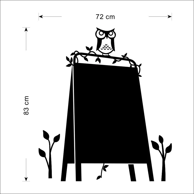 1 ШТ. 154 Г Доска/Доске Стены Наклейки Украшения Дома Наклейка Детская Комната