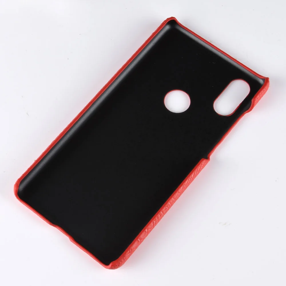 Противоударный чехол для Xiaomi Mi MIX 2 S ультратонкий с крокодиловыми прожилками |