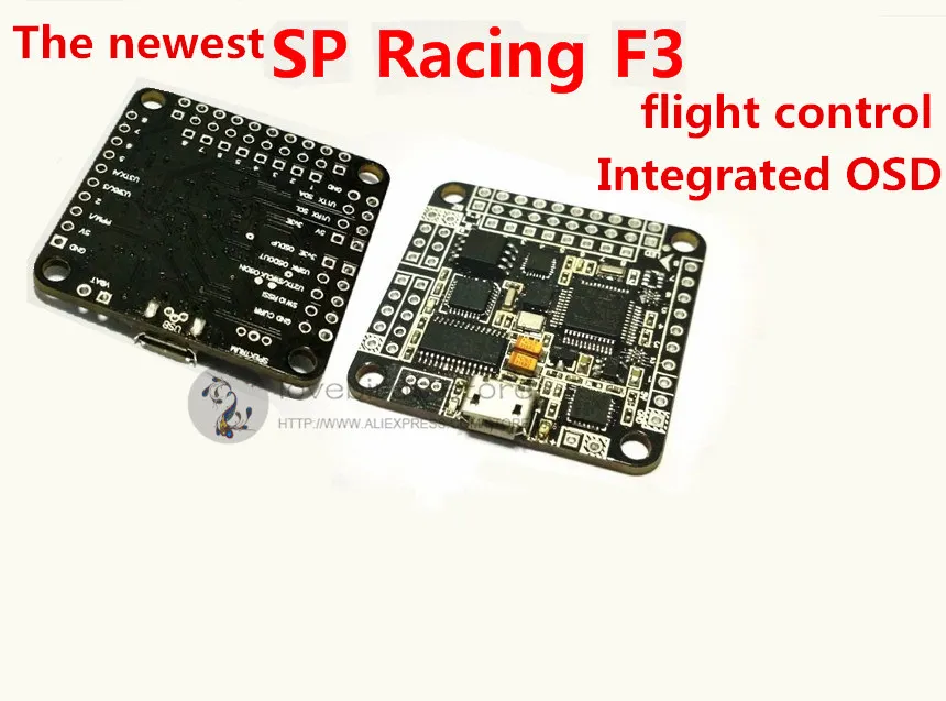 Новейшая обновленная версия SP Racing F3 flight control Встроенный OSD для DIY мини-гоночных