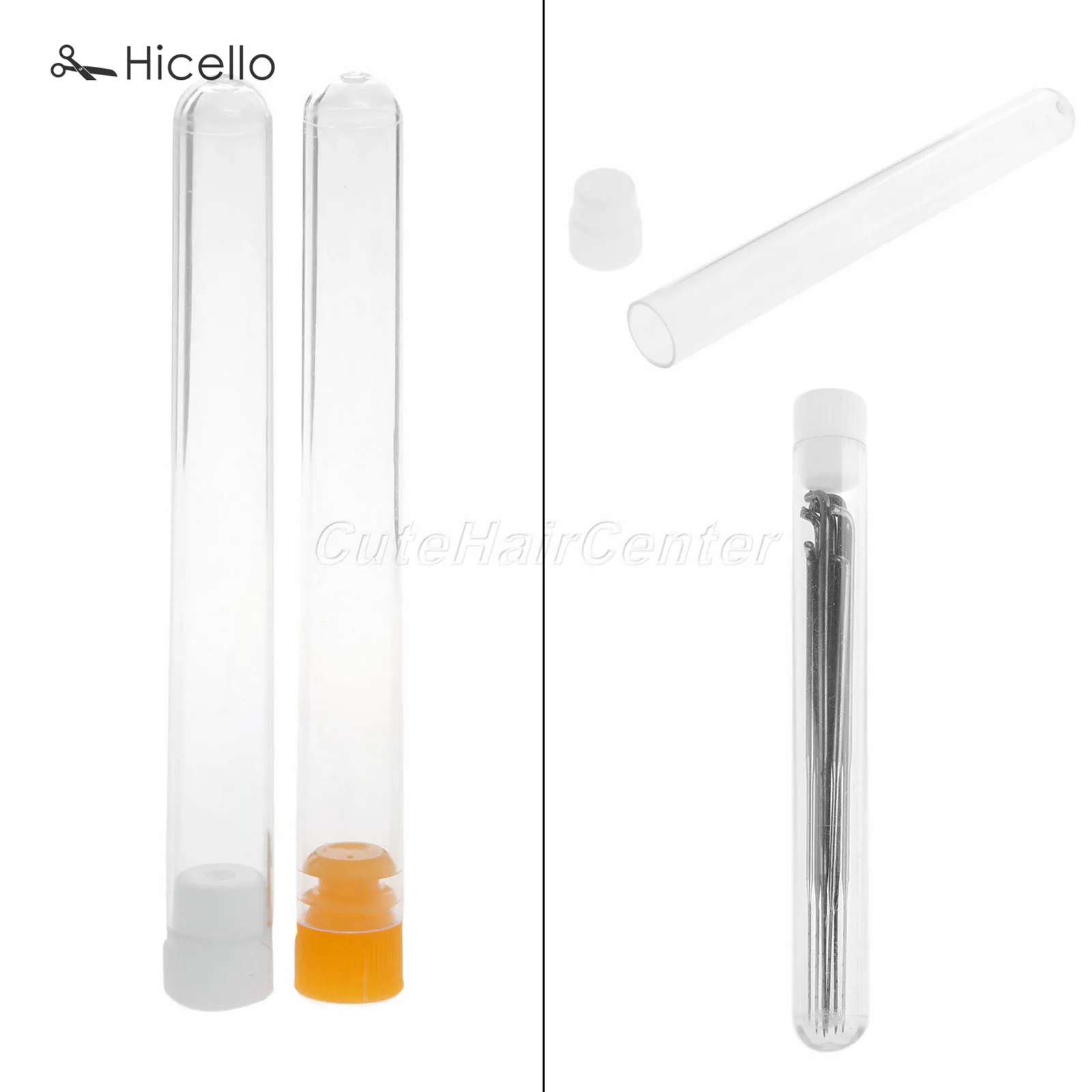 10 шт. держатель для контейнеров с иголками прозрачная пластиковая