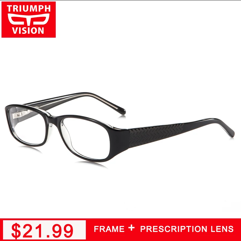 Очки для чтения TRIUMPH VISION черные компьютерные очки коррекции близорукости