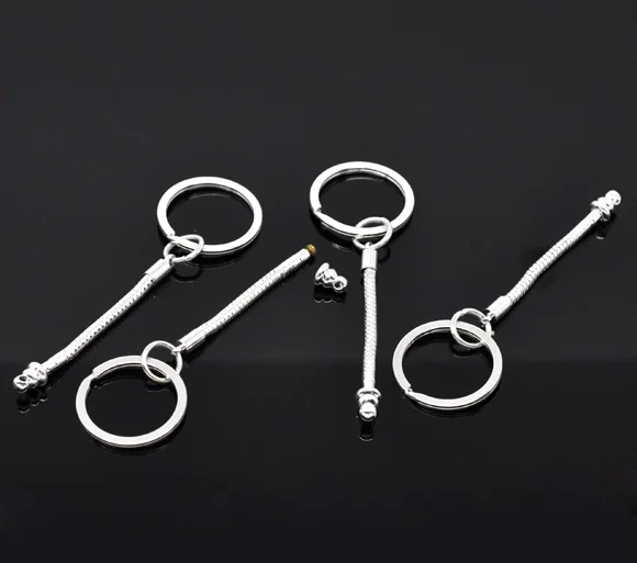 2017 New LASPERAL 5PCs Key Chains&ampKey Rings Fit European Beads 8cm Handmade Holders Jewelry Making Accessories | Украшения и