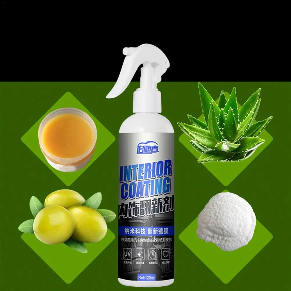 Полироль для автомобиля декоративное восковое покрытие салона кожа остекление