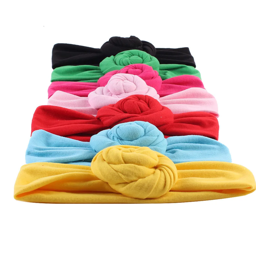 

Cute Kids Girls Baby Toddler Turban Knot Headband Hair Band Accessories Headwear head bands for baby girls haarbandjes baby girl