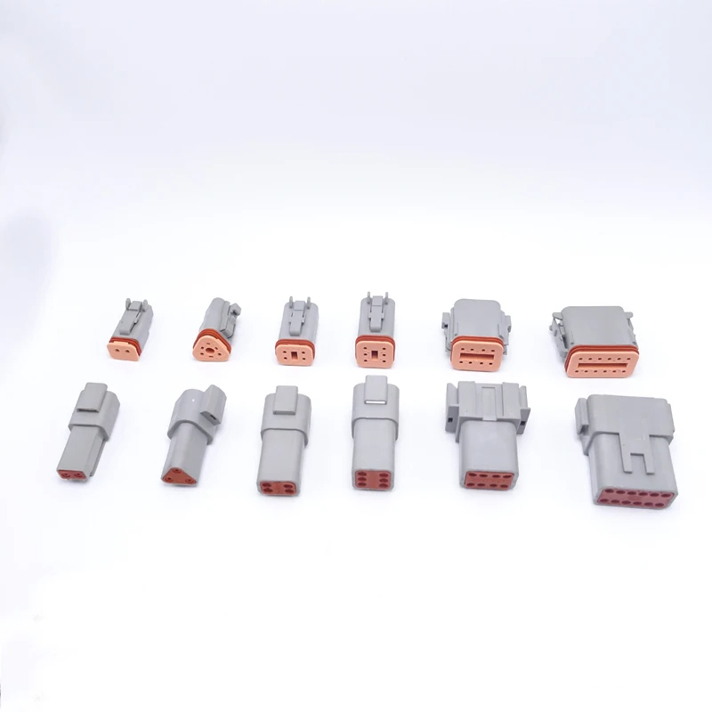 60 комплектов 6 моделей Deutsch DT06/DT04 2/3/4/6/8/12 Pin двигатель/коробка передач