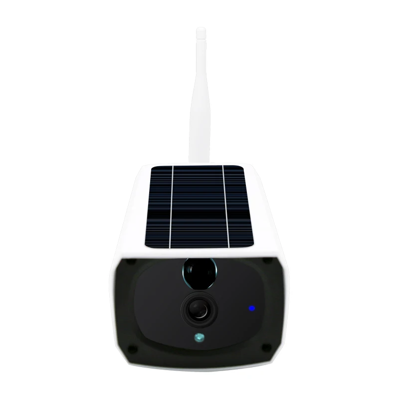 IP67 IR Открытый 2MP солнечная батарея перезаряжаемая wifi цилиндрическая камера