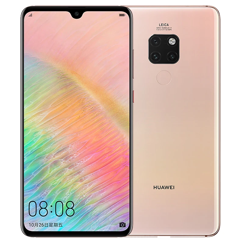 Huawe Mate 20 6G 64G оригинальный мобильный телефон 4G LTE Octa Core 6 53 &quotAndroid 9 0 2244*1080 4000 мАч