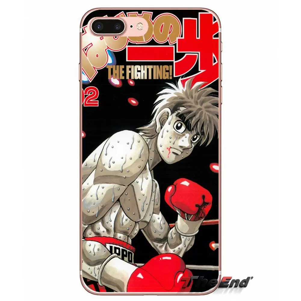 Для samsung Galaxy S2 S3 S4 S5 мини S6 S7 край S8 S9 плюс Примечание 2 3 4 5 8 coque Fundas Hajime нет Ippo Мягкий