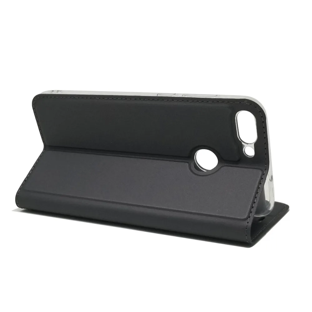 P smart Кожаный чехол на huawei наслаждаться 7 s чехол СПС Fundas huawei P smart Case Coque Магнитная Флип Бумажник Обложка телефон случаях