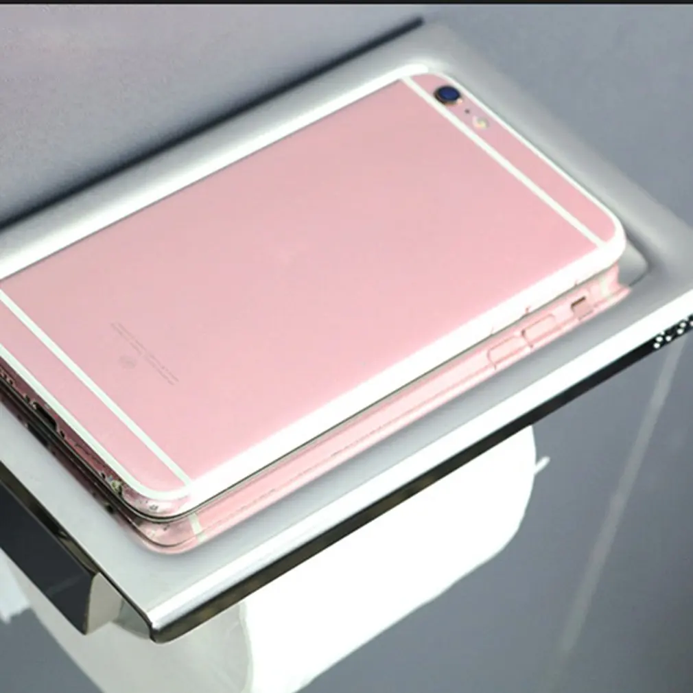 Высокое качество держатель рулона для ванной комнаты 304 нержавеющая сталь