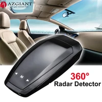 azgiant english russian radar speed control detector led display drive safely and avoid traffic crash alarm system and security