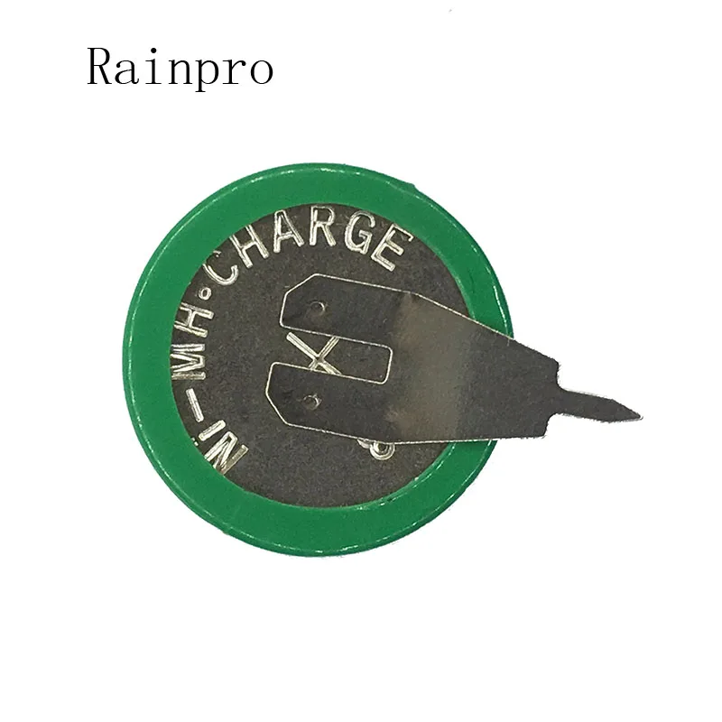5 шт./лот Ni MH аккумуляторы с Pins 80 мАч 2 4 в аккумуляторная батарейка|button cell battery|cell