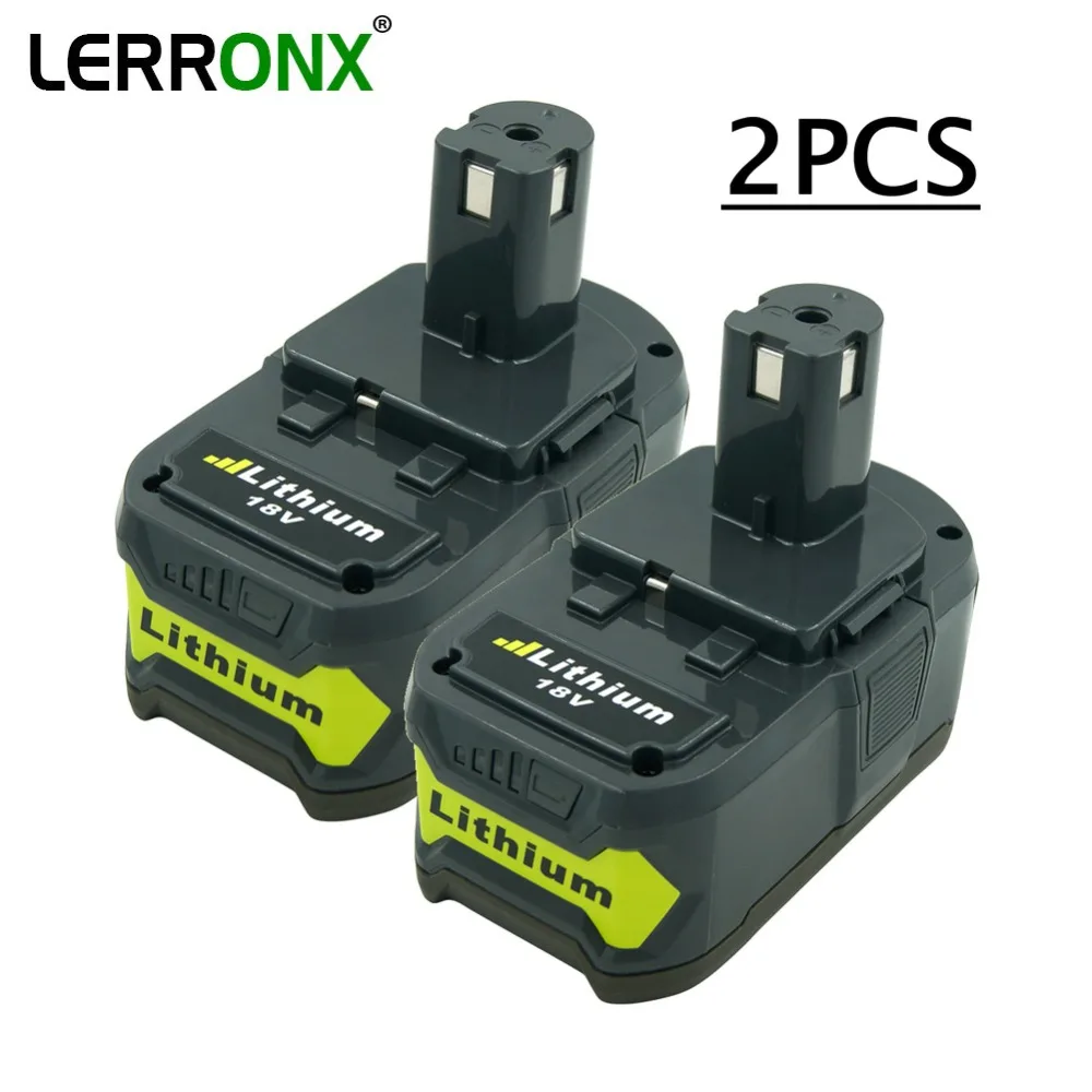 2 шт. RB18L40 сменная батарея для электроинструмента 4000 мАч Li Ion 18 в Ryobi P100 P102 P103 P105 P107