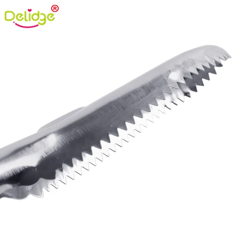 Кухонный брикет Delidge чистящий нож рыболовный скребок из нержавеющей стали