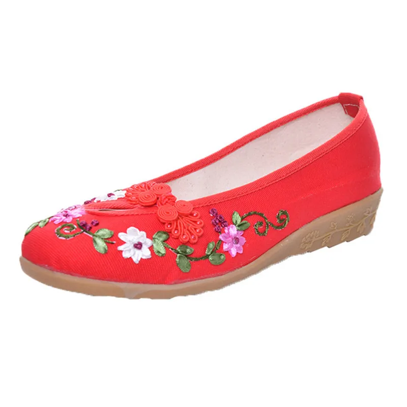 HEE GRAND/Большие размеры 35-40 традиционные женские лоферы в китайском стиле