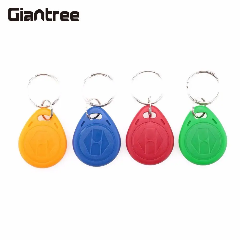 Giantree 1 шт. перезаписываемый 125 кГц RFID ID карты брелков EM4305 Доступа Управление