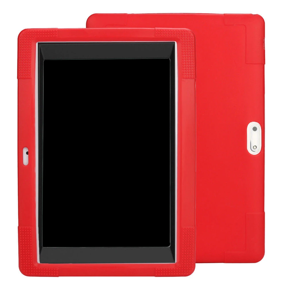 Универсальный Тонкий силиконовый чехол для 10 и 1 дюймов Android Tablet PC защитный