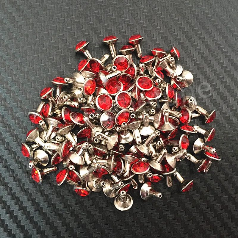 100 шт. 8 мм искусственная кожа|spikes and studs|rhinestone rivetsstuds spikes |