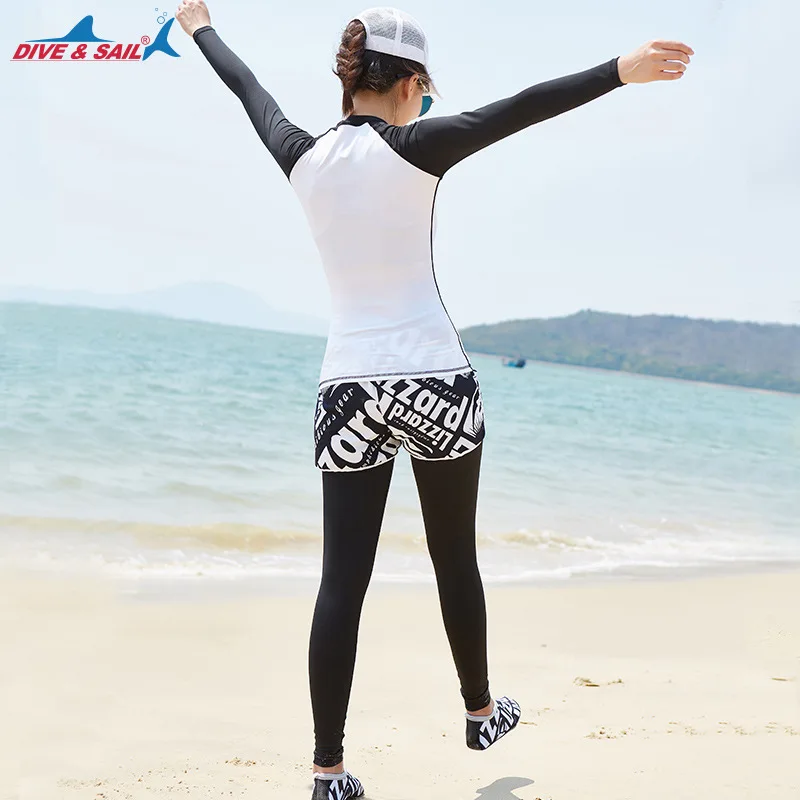 Мужской женский купальник с длинными рукавами купальный костюм гидрокостюм