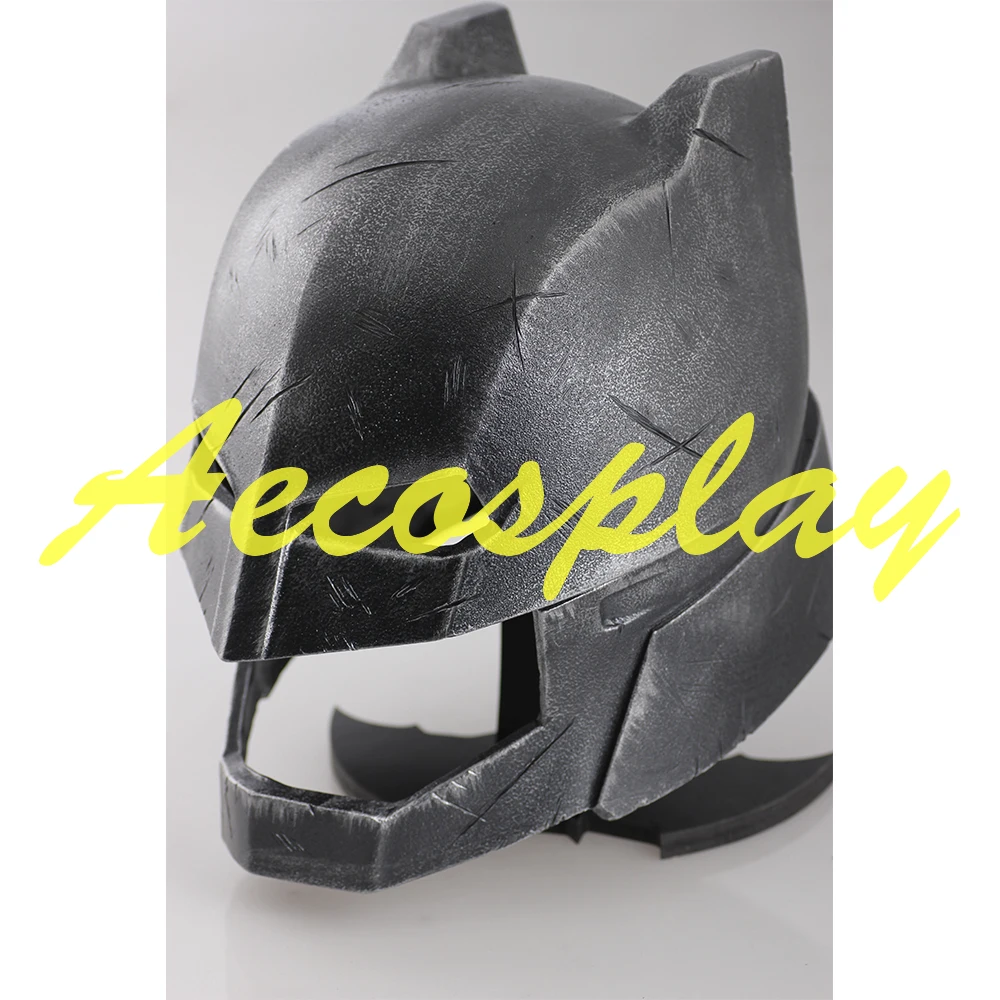 Взрослый Бэтмен против Супермена Шлем ФР DIY светодиодный светильник глаза капот