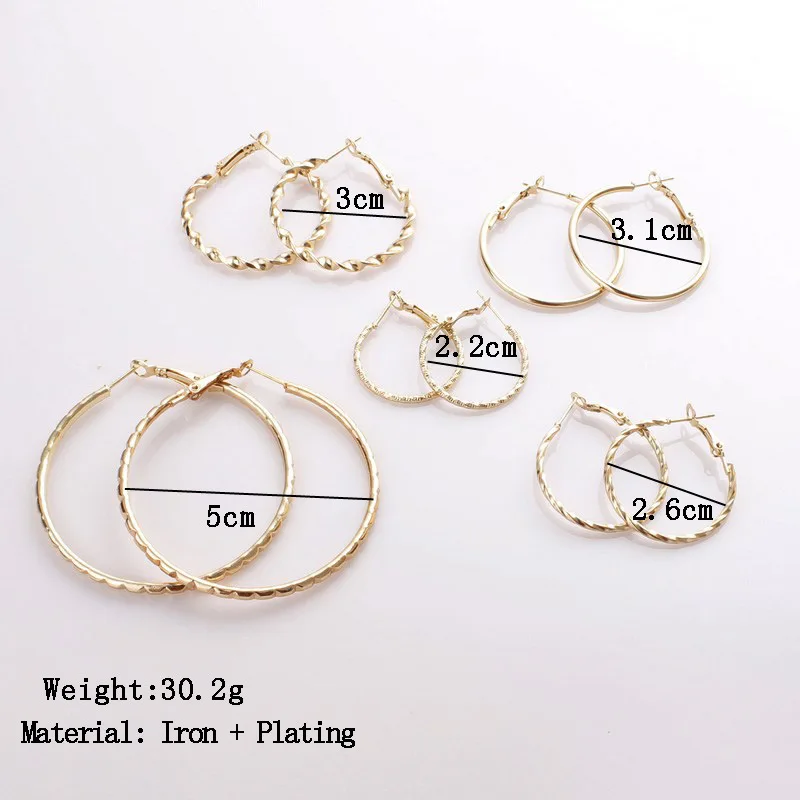 Быстрая продажа через взрыв корейской версии серег 6 комплектов