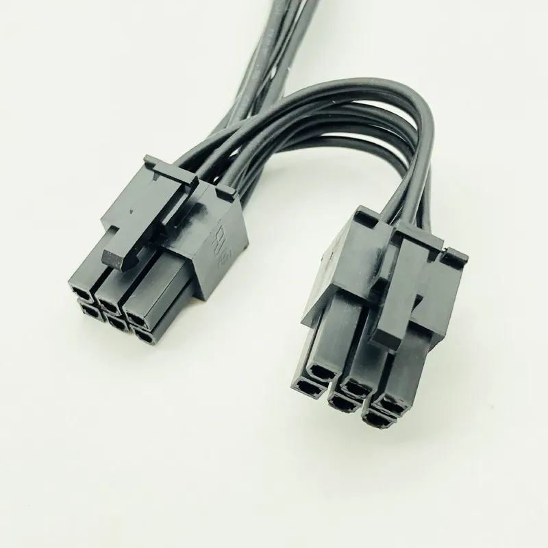Min 6pin to Dual 6Pin PCI-E Cable for Mac pro G5 GPU PCIe Power FX4500 8800GT HD4870 9800GT GTX285 GTX470 | Компьютеры и офис