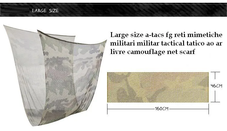 Снаряжение для кемпинга, пейнтбольная маска, тушь для ресниц reti mimetiche militari tactical ao ar livre, высококачественный Камуфляжный шарф из тюли