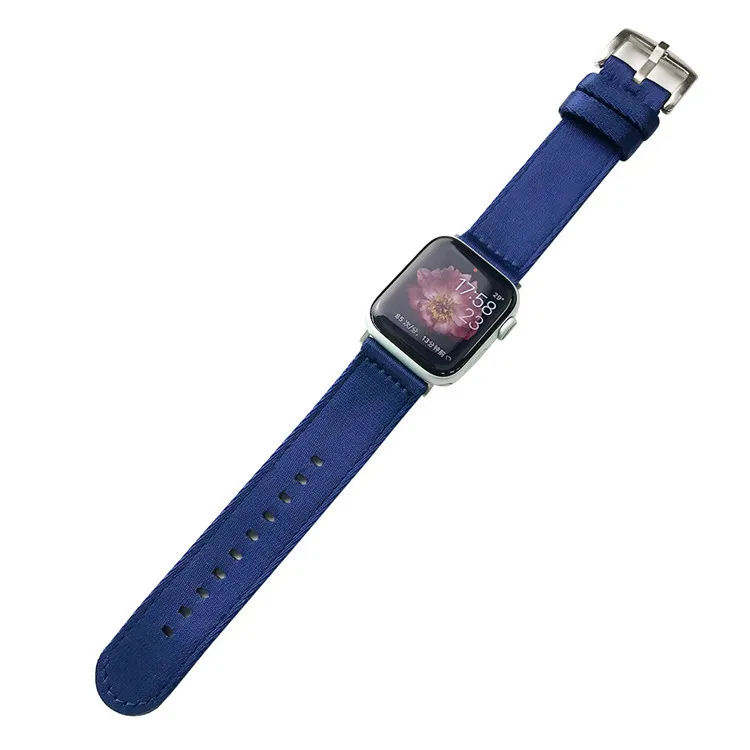 6 видов цветов тканые нейлон мягкие замена ремешок для Apple Watch Series4/3/2/1 классической пряжкой 42 мм 38 мм ремешок для iwatch Группа