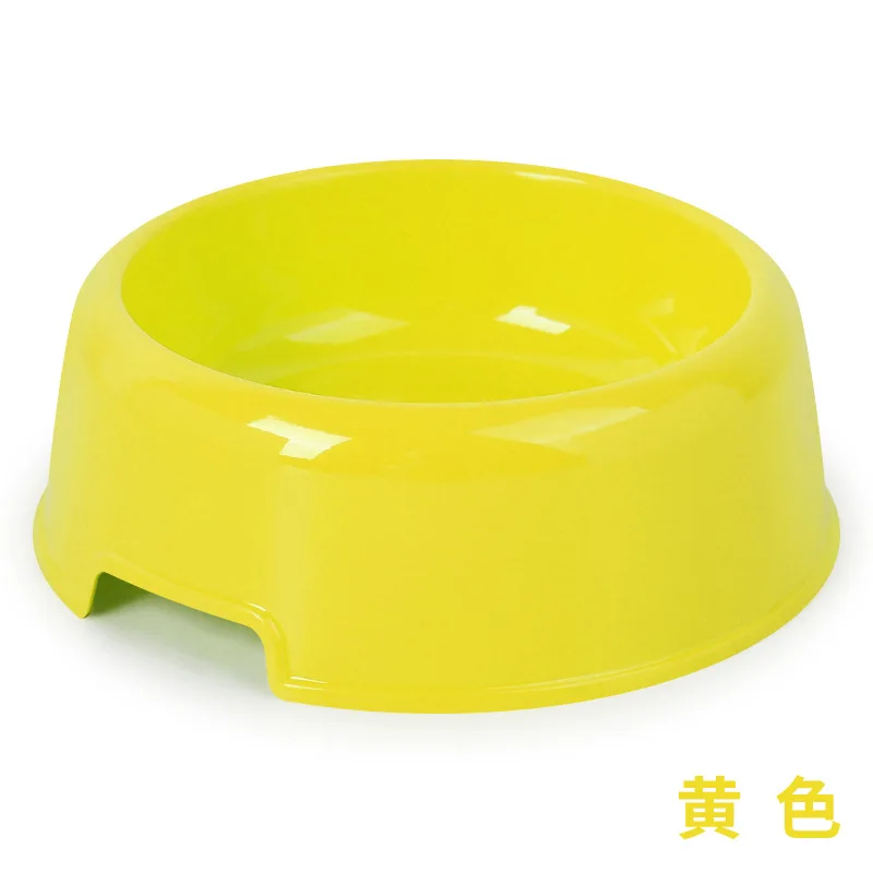 Пластиковая емкость ярких цветов для маленьких собак и щенков миска еды воды