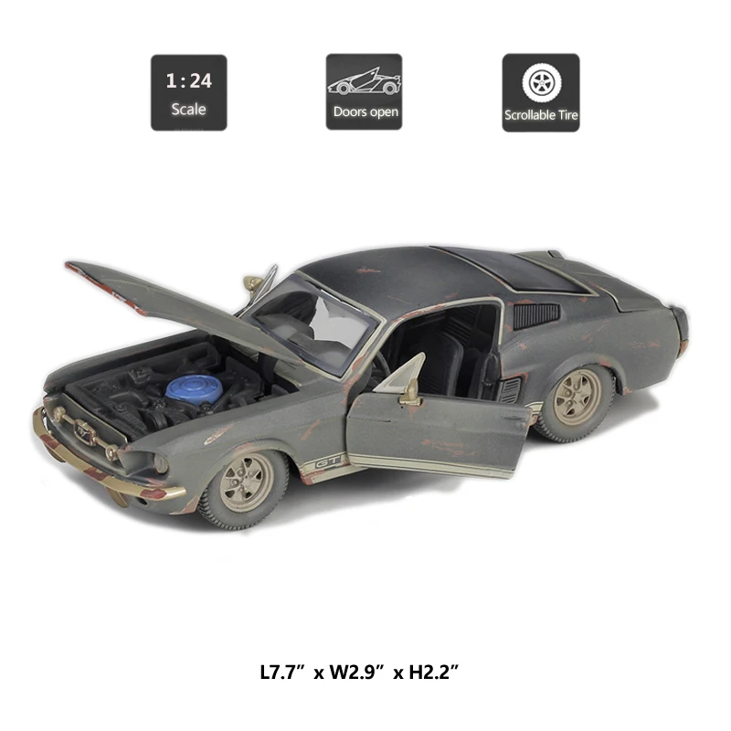 Hommate Maisto 1:24 Ford Mustang GT 1967 старые друзья сплав модель автомобиля игрушка литая модель автомобилей модель автомобиля коллекционный подарок