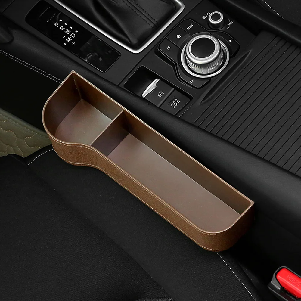 Car Seat Crevice Storage Box Auto Gap Pocket Stowing Tidying Organizers Side Slit Universal Leakproof | Автомобили и мотоциклы