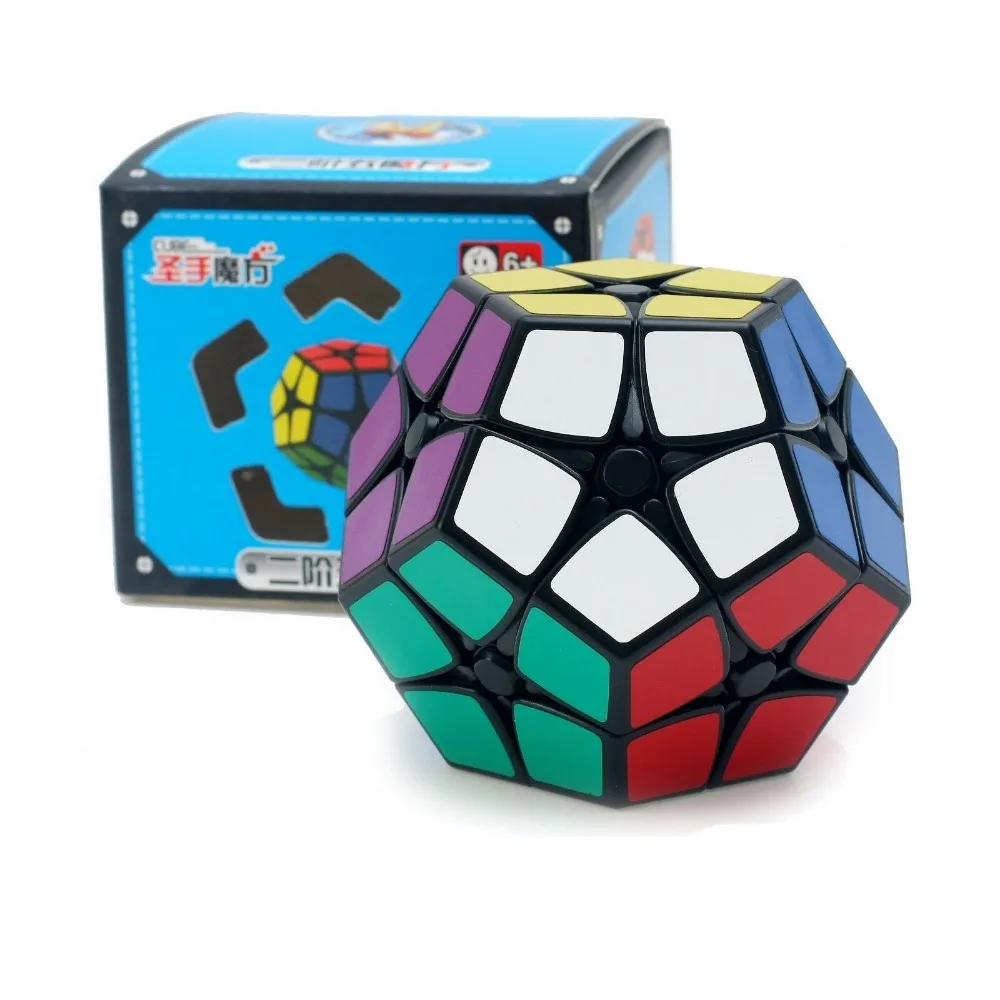 

SS 2x2 Megaminx Dodecahedron крученая головоломка скоростной магический куб необычная игрушка черный мозговой тизер безопасный АБС ультра-Гладкий инте...