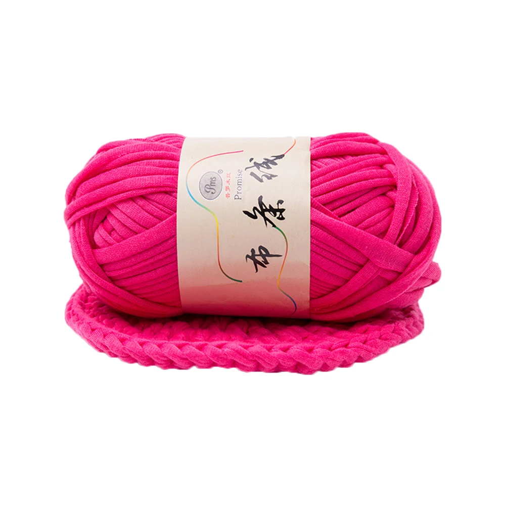 Rose Red 1 шт. ручной вязаный тканый нитки Толстая корзина одеяло Плетеный DIY вязальная крючком ткань необычная пряжа Горячая вязаные игрушки вязаниедля вязаниятовары для рукоделиядля рукоделиярукоделие вязаниерукоделие - Цвет: Rose Red