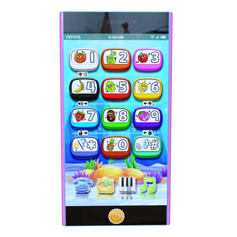 Многофункциональный мобильный телефон игрушки Smart Touch Экран обучающаяся машина