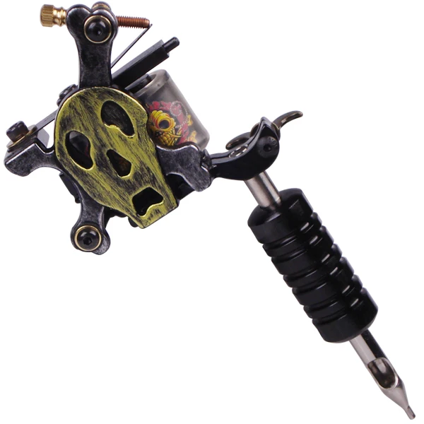 Машинка для перманентного пистолета татуировок профессиональный набор пирсинга