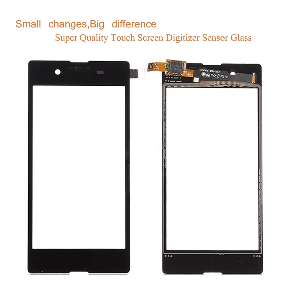 Сенсорный экран для sony Xperia E3 D2202 D2203 D2206 D2243 сенсорный экран дигитайзер стекло передней сенсорной панели объектив двойной D2212 без lcd
