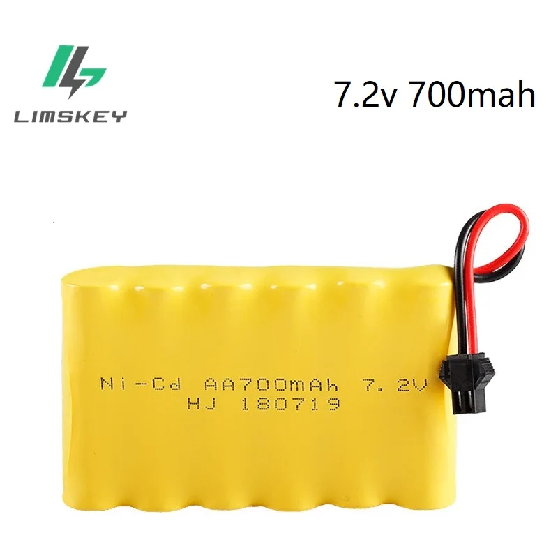 7,2 v 700mAh пульт дистанционного управления Controul автомобили лодка пистолет внедорожное транспортное средство освещение facility AA NiCd батареи для радиоуправляемых игрушек группа 7,2 v батарея