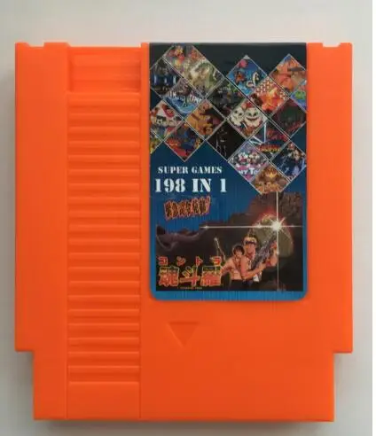 198 in 1 72Pins Game Cartridge for NES Console Free Dust Sleeve | Электроника