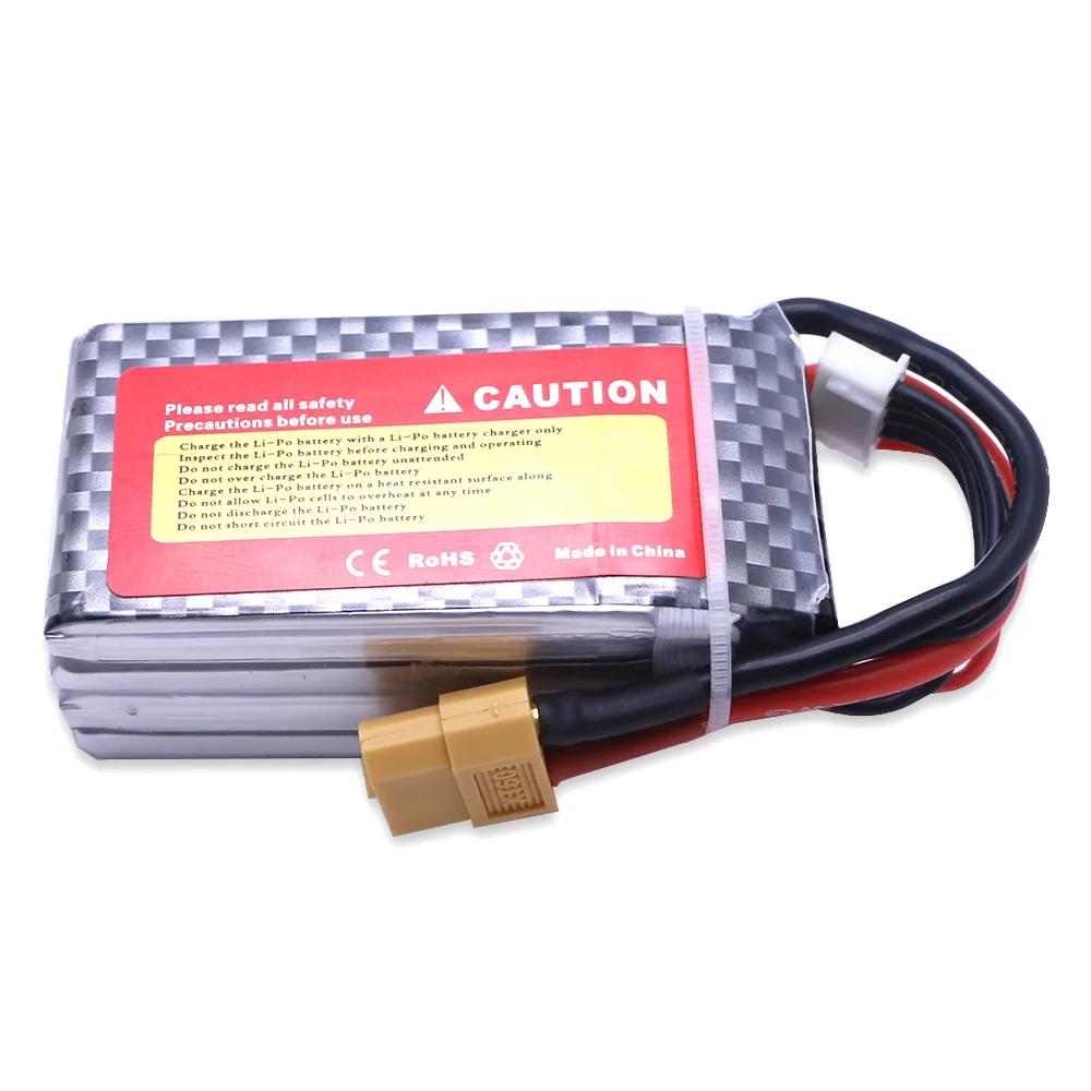 2 шт. ZOP 4S 14.8 В 1500 мАч 40C XT60 Plug литий LiPo Батарея для qav250 H210 FPV системы гонки RC Quadcopter drone