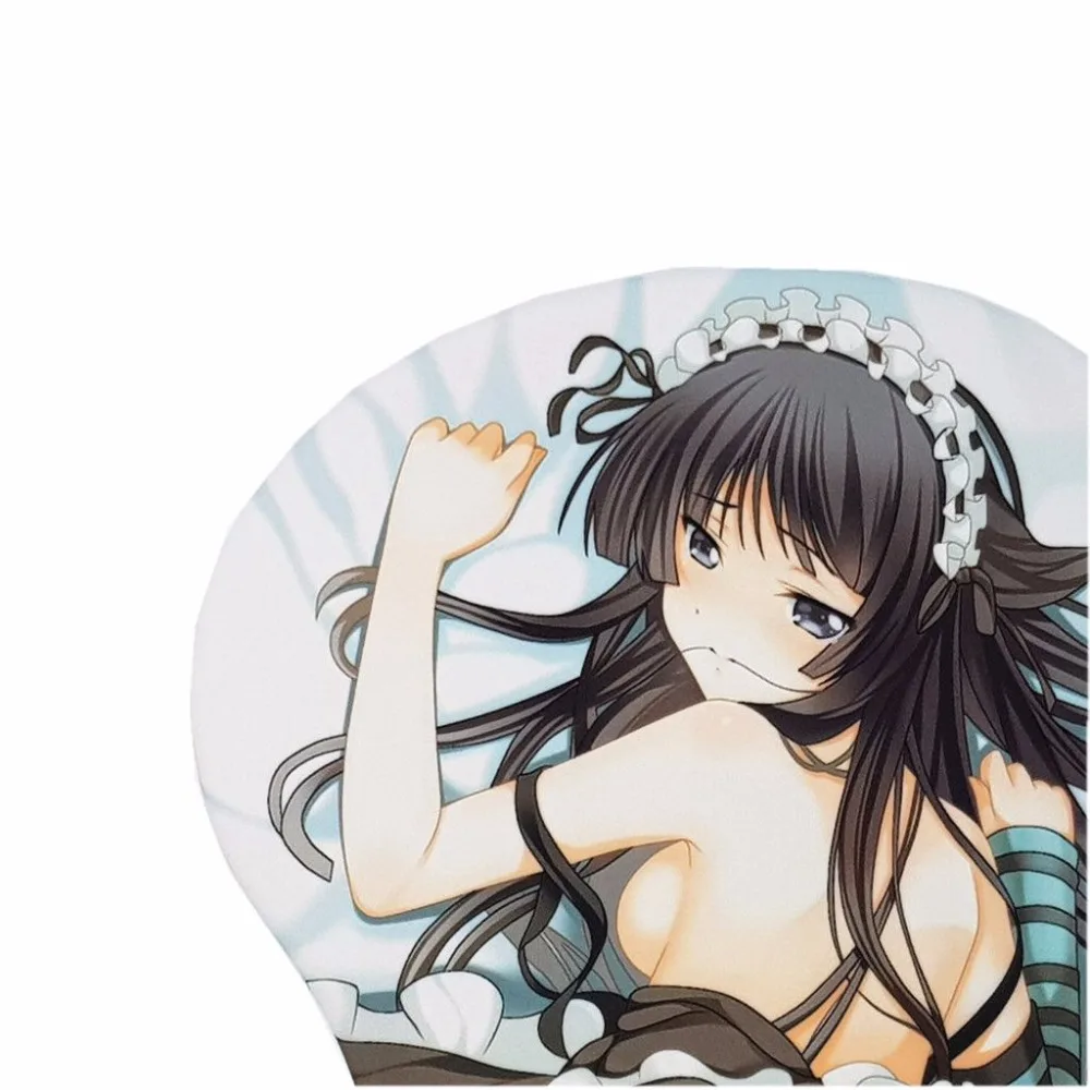 K ON! Akiyama Mio аниме 3D набедренные игровые коврики для мыши с подставкой запястья 2