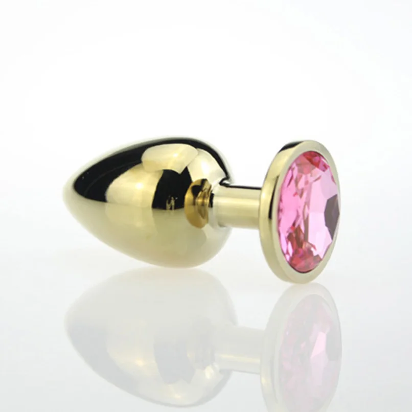 Большие размеры Металлические анальные игрушки Анальная пробка металлическая