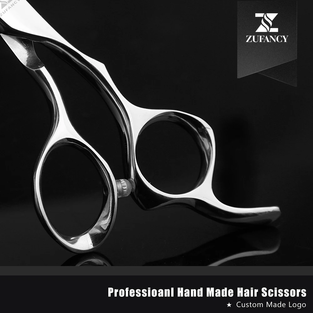 Fast shipped ZUFANCY professional high quality JAPAN 440C 6 inch hair scissors hairdressing cutting&ampthinning barber | Красота и